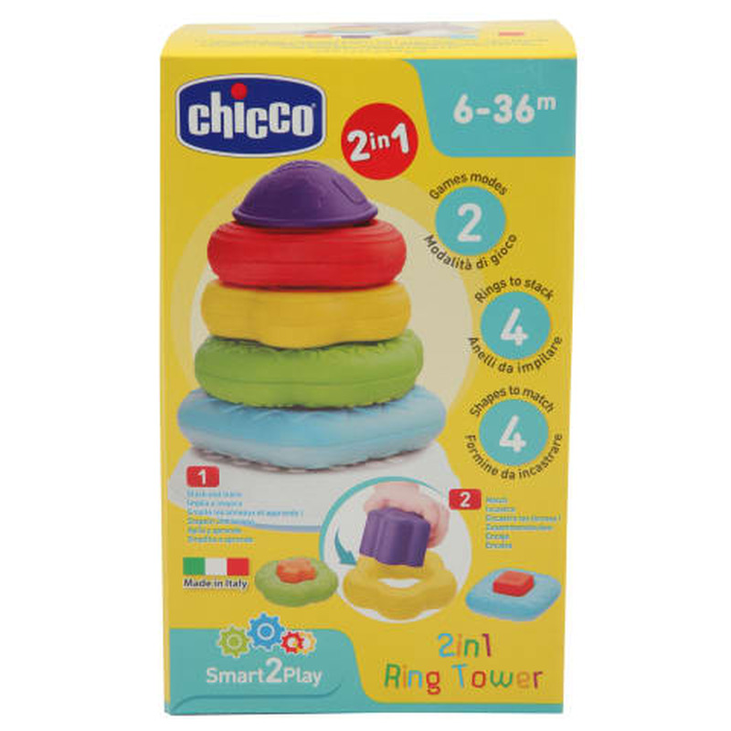 Mänguasi 2 ühes torn Chicco 09372.00