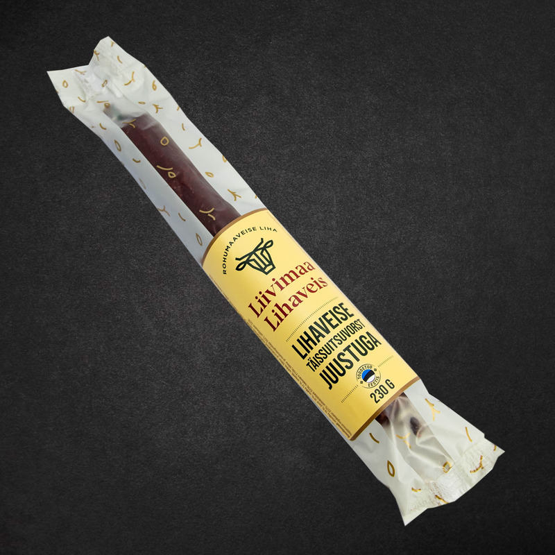 Lihaveise täissuitsuvorst juustuga 230 g