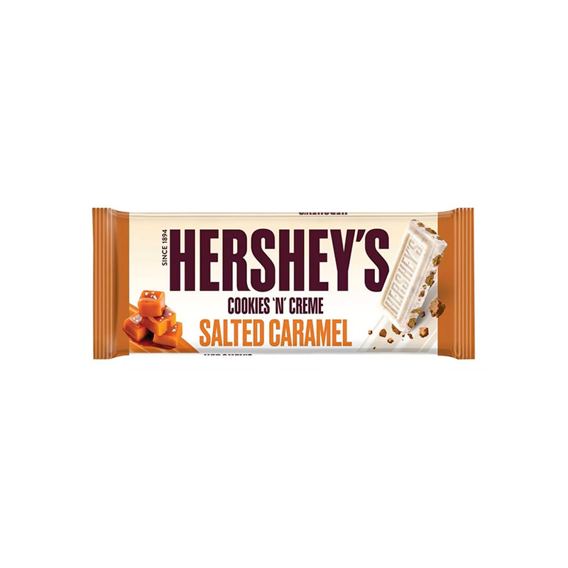 Šokolaad HERSHEY’S (COOKIES ‘N CREME SALTED CARAMEL), 90g