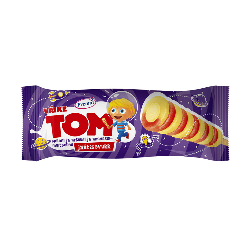 PREMIA Väike Tom jäätisevurr arbuusi-meloni-ananassi80ml/75g