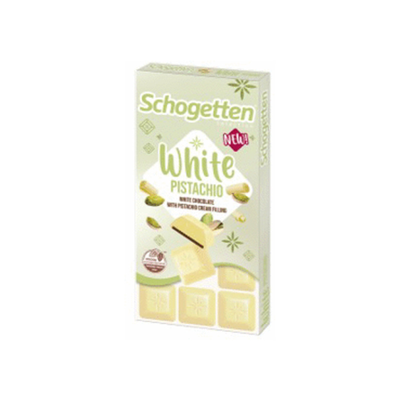 Valge šok.Pistaatsia SCHOGETTEN 100g