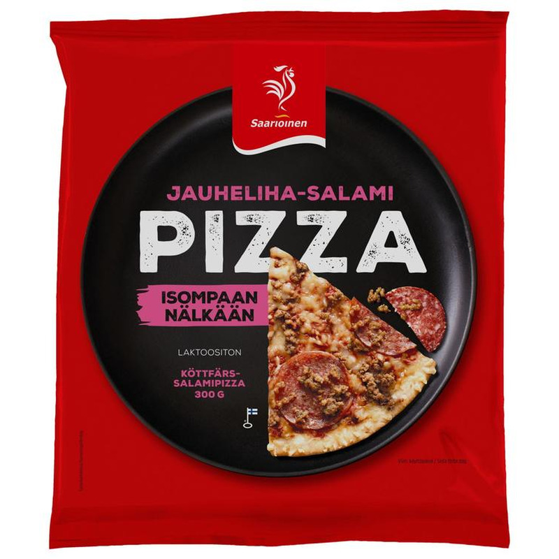 Hakkliha-salaami pitsa 300 g
