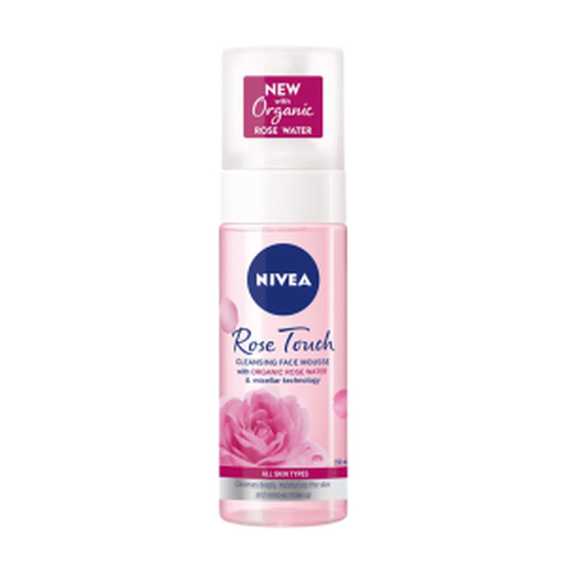 Nivea Rose Touch näopuh/vaht 150ml