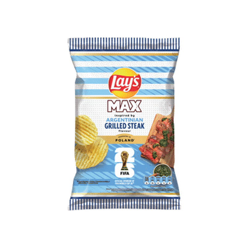 Kar.krõpsud Max Grilled Steak LAY'S 120g
