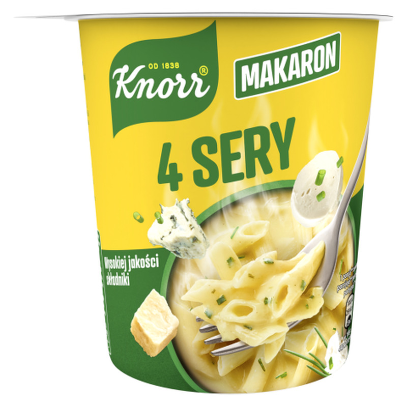 Pasta Knorr 4 juustuga 66g
