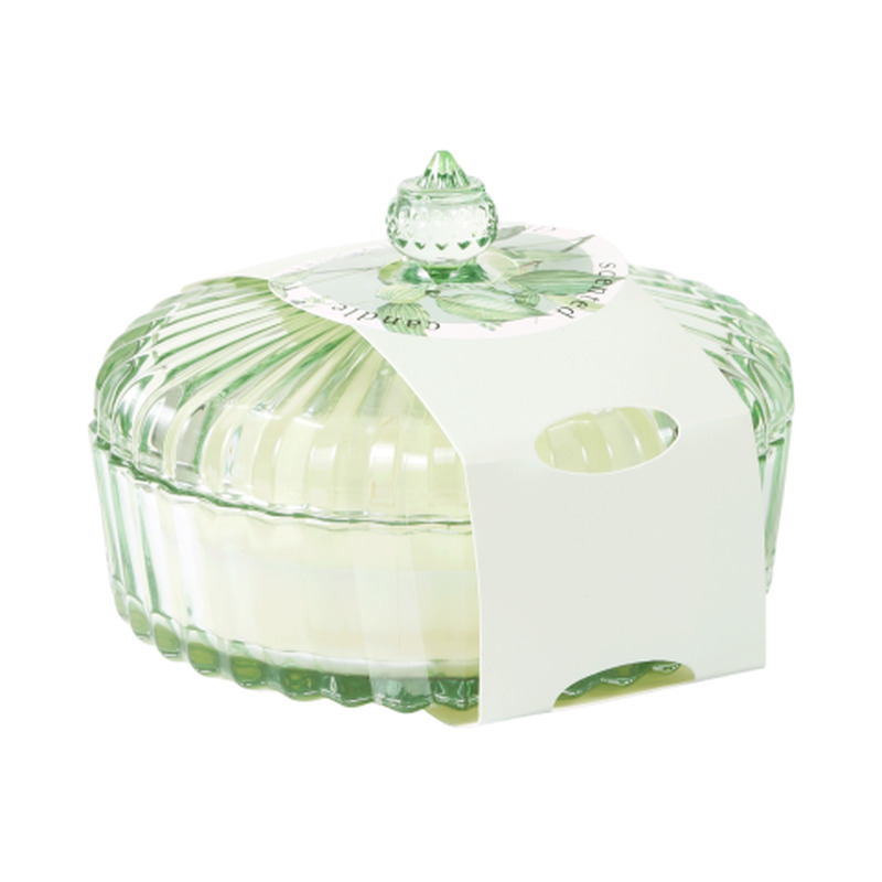 Lõhnaküünal Cozy Home 13*9cm roheline SS26