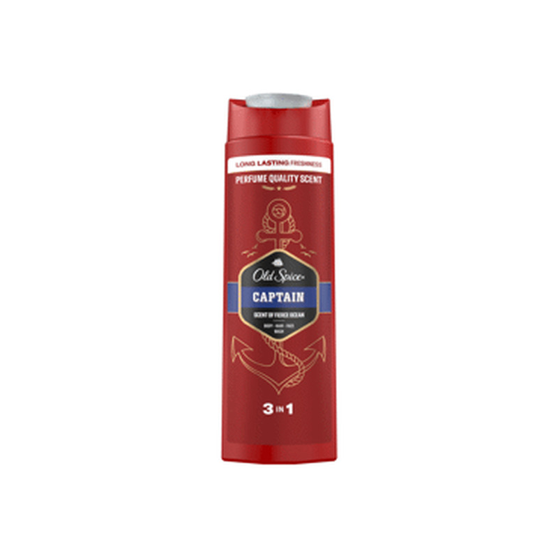 Dušigeel OLD SPICE Captain, 400ml