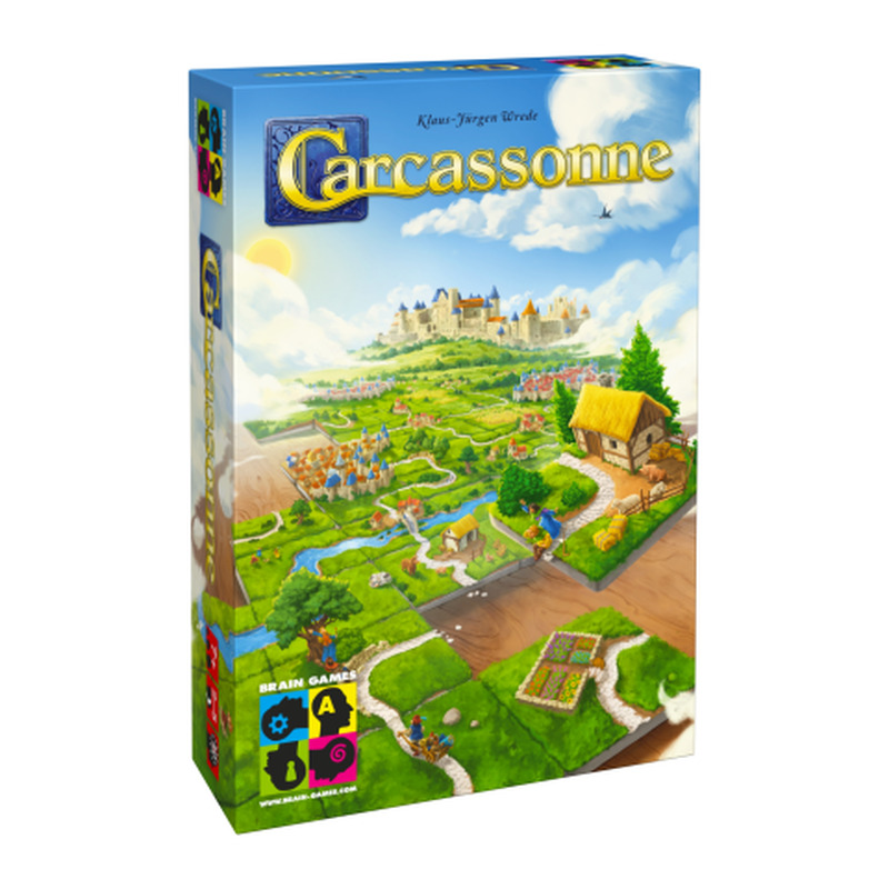 Lauamäng Brain Games Carcassonne
