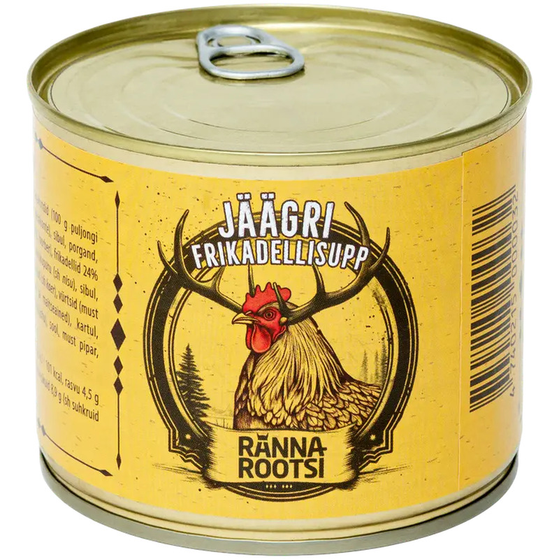 Rannarootsi jäägri frikadellisupp 500g