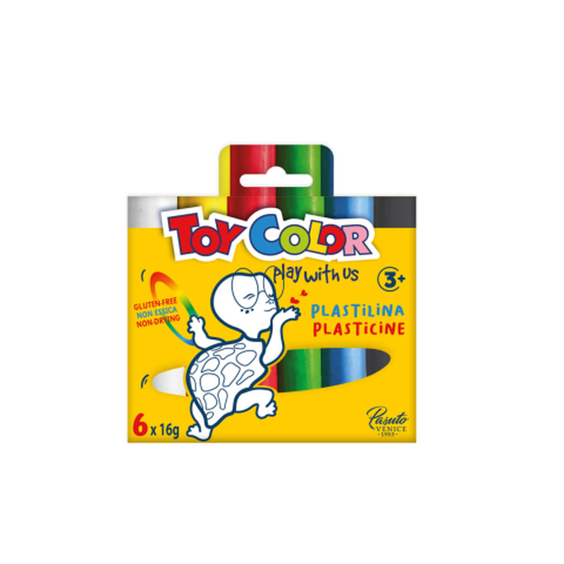 Plastiliin Toy Color 6 värvi
