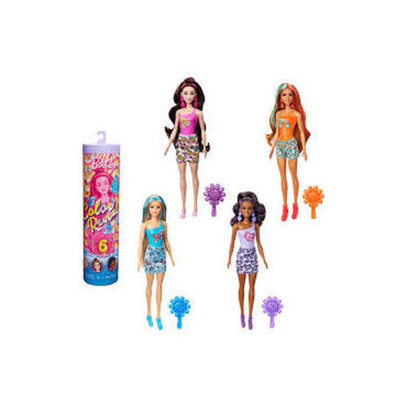 Nukk BARBIE Color Reveal vikerkaar