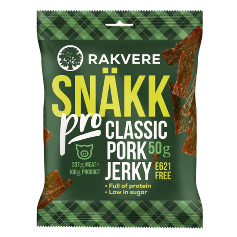 Sealihasnäkid klassikaline Snäkk pro Rakvere 50g