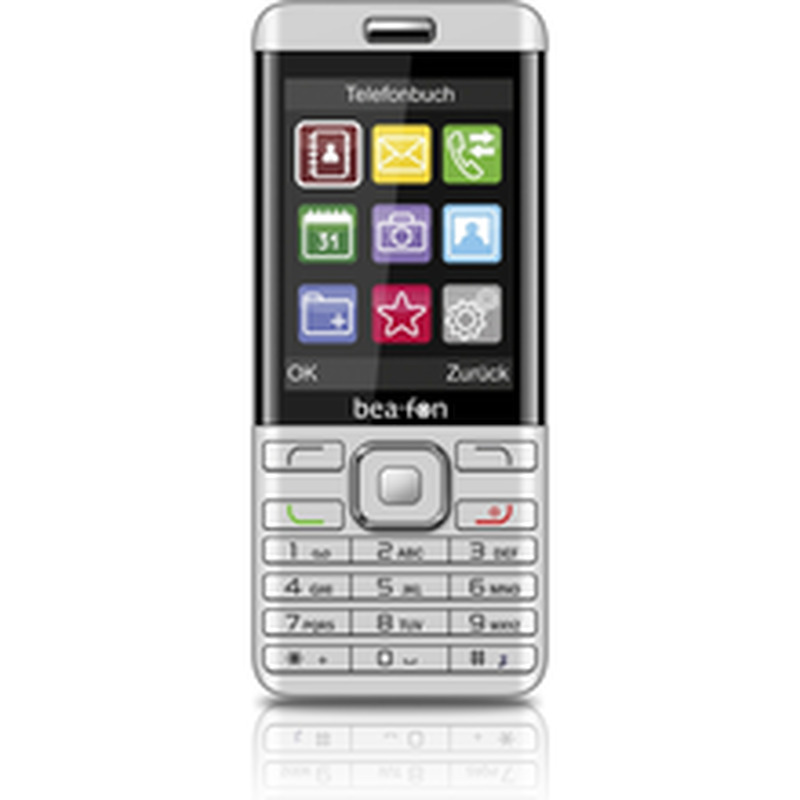 Mobiiltelefon Beafon C350, hõbedane