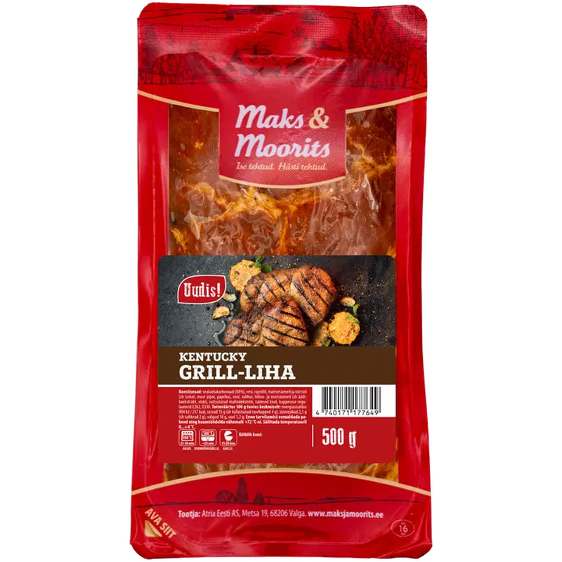 Maks & Moorits Kentucky grill-liha 500g