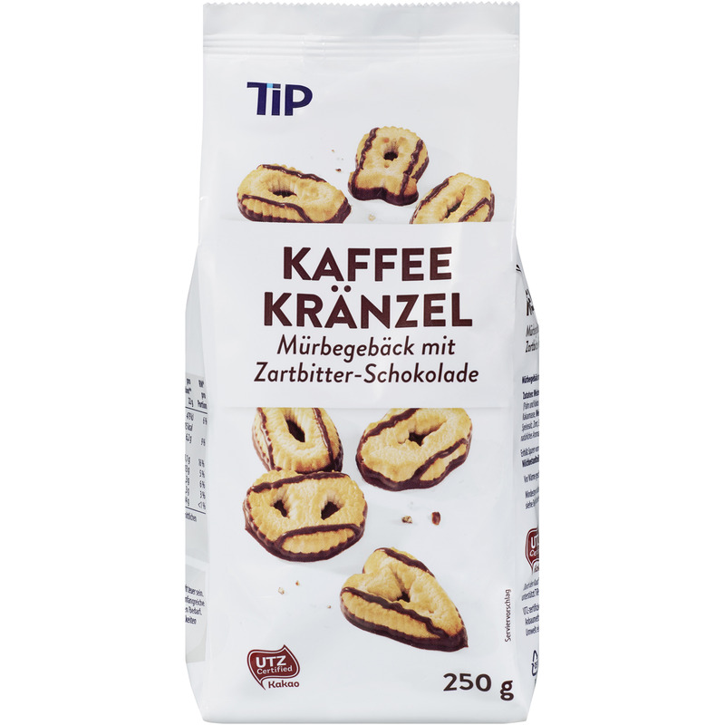 TIP Kohviküpsised tumeda šokolaadi glasuuriga 250g