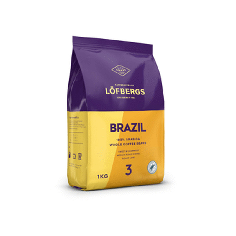Kohvioad Brazil LÖFBERGS 1kg