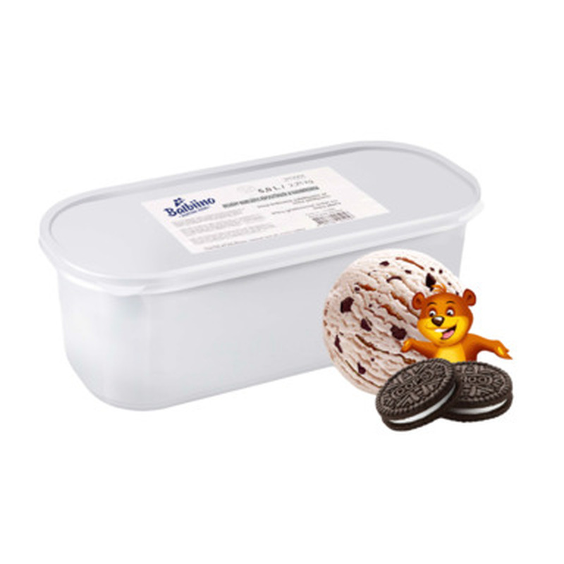 BALBIINO Mesikäpp koorejäätis küpsisetükkide, kakaokreemiga5l