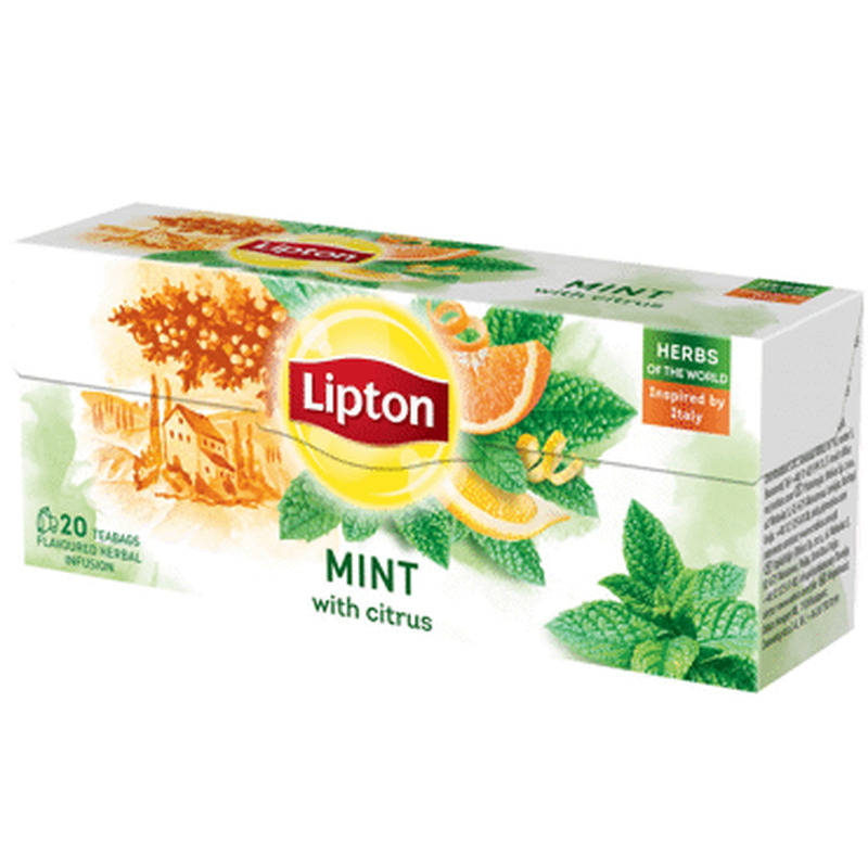 Taimetee LIPTON tsit.-piparmünt 20x1,3g