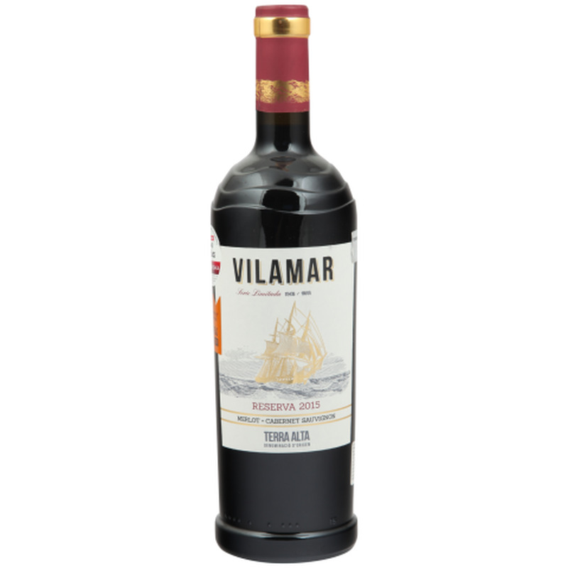 Vein Vilamar Merlot - Cabernet Sauvignon Terra Alta Reserva 14%vol 0,75l