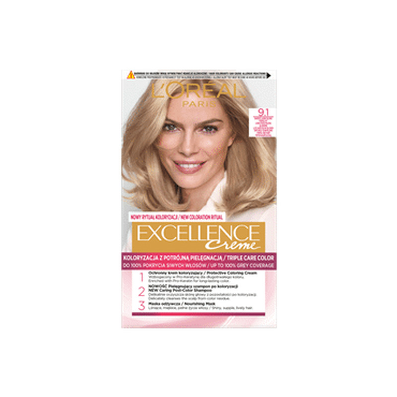 Püsivärv L'OREAL Excellence Creme 9.1
