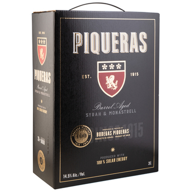 Piqueras Syrah-Monastrell BIB 3 L