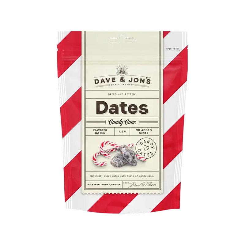 Dave & Jon’s maitsestatud datlid “Candy Cane” 125g