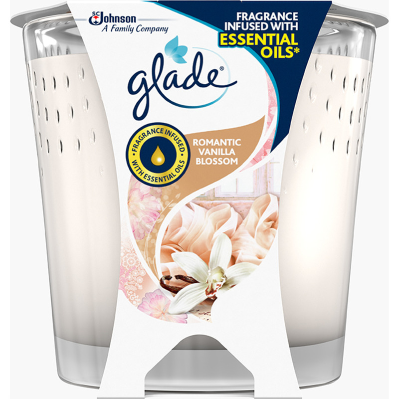 JOHNSON Glade Lõhnaküünal Vanilla 129g