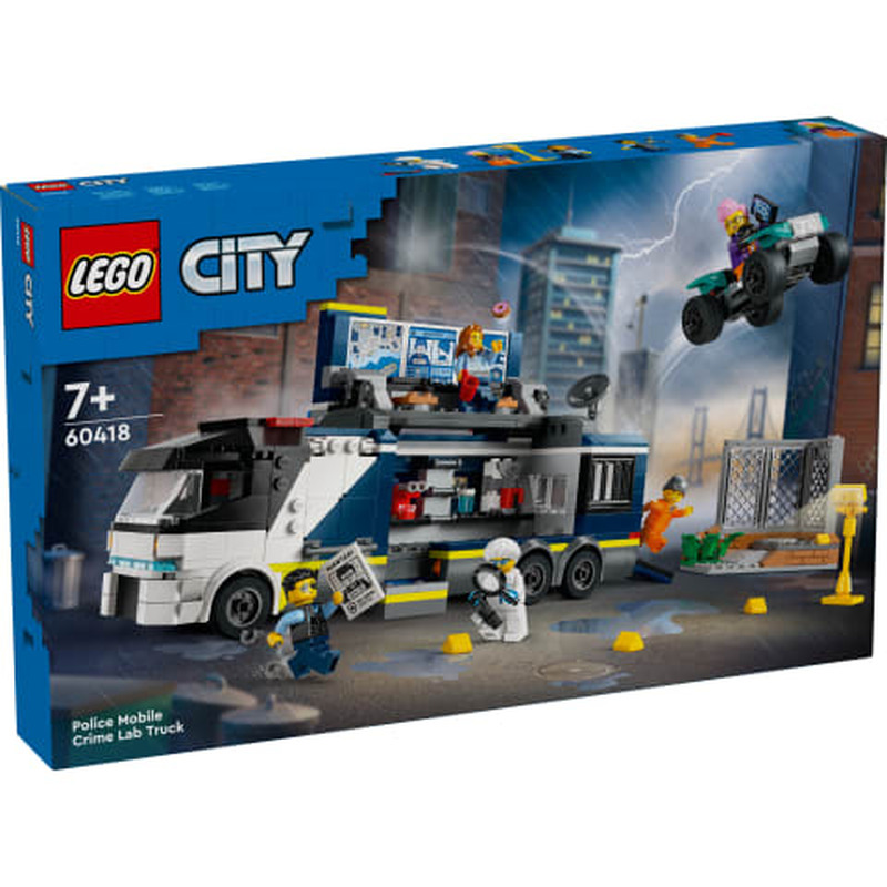 Konstruktor Lego Politsei Mobiilne Kuriteolabori Veok 60418