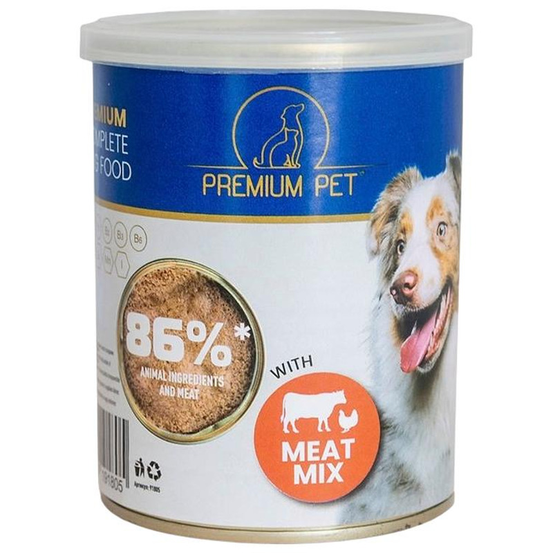 Pasteet koerale liha mix, PREMIUM PET, 360 g