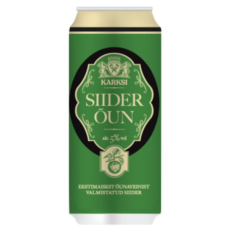 Karksi Õunasiider 5% 0.5L prk