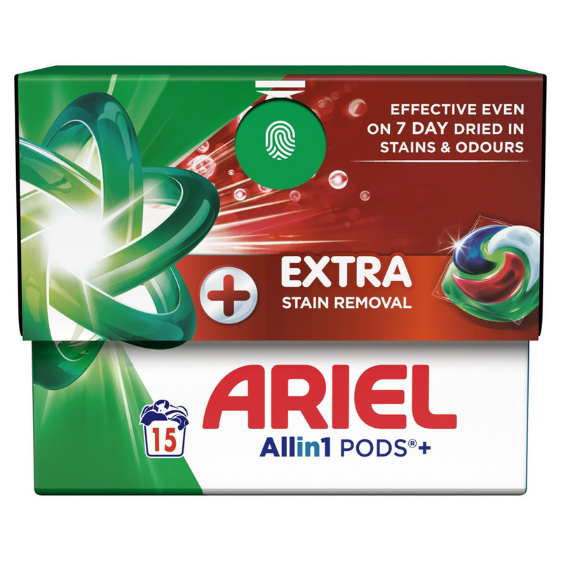 Ariel Pesukapslid All in 1 Extra Stain Removal 15tk