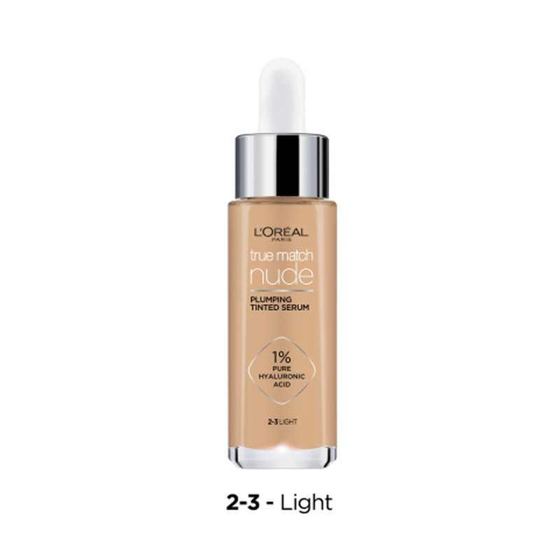 Jumestuskreem L’Oreal Paris Seerumiga True Match 2-3 Nude