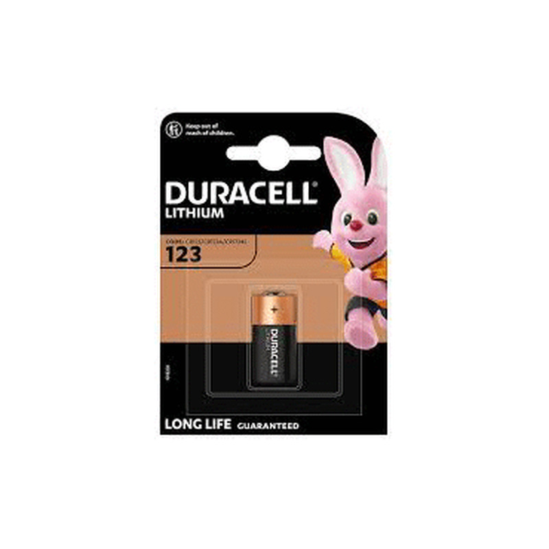 Liitium patarei DURACELL CR123