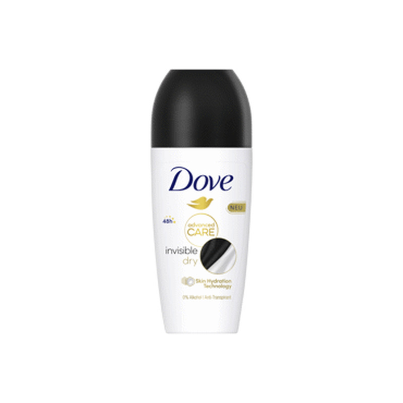 Rulldeo.DOVE Invisible Dry 50ml