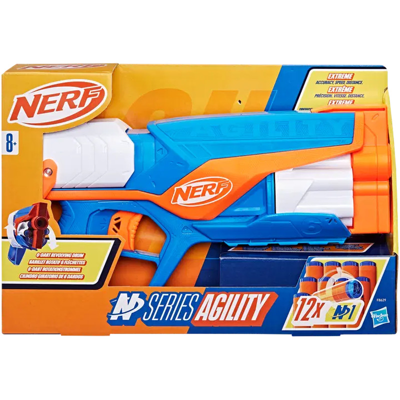 Mängurelv Blaster Agility, NERF, 1 tk